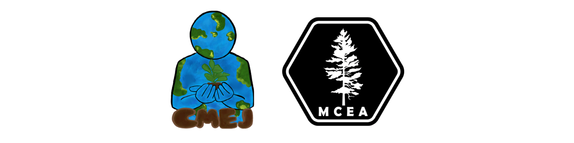 M C E A logo and C M E J logo