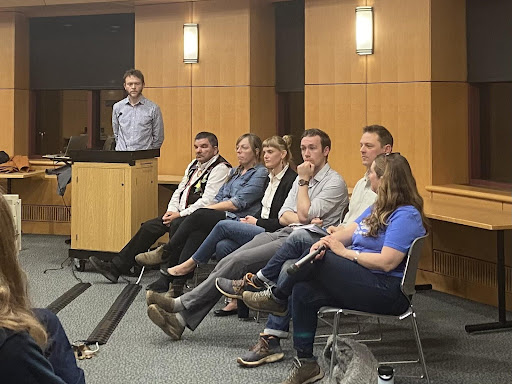 people on a panel