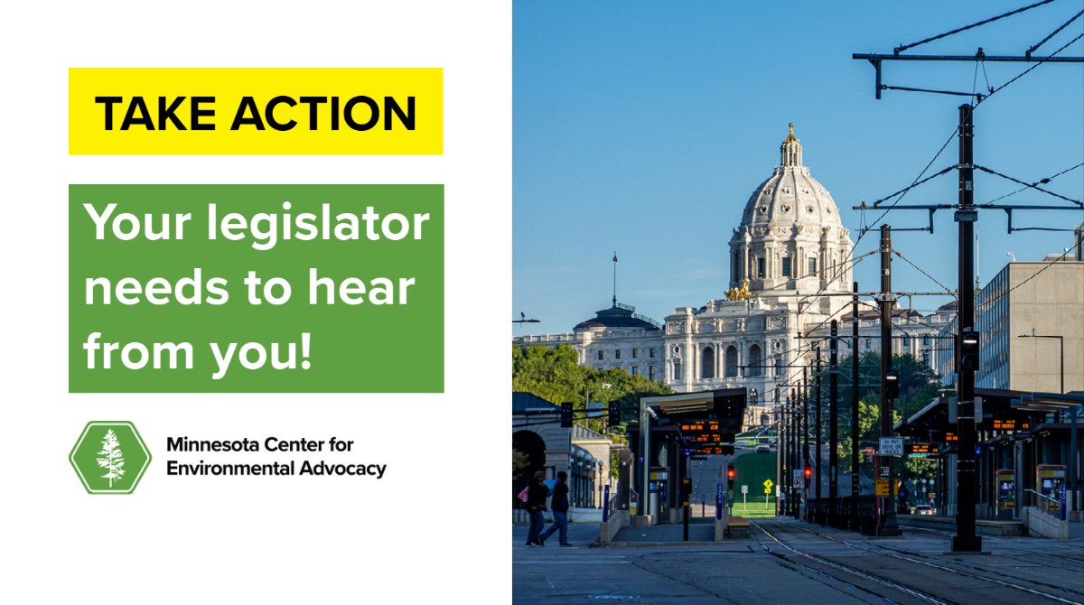 Take Action - your legislator needs to hear from you