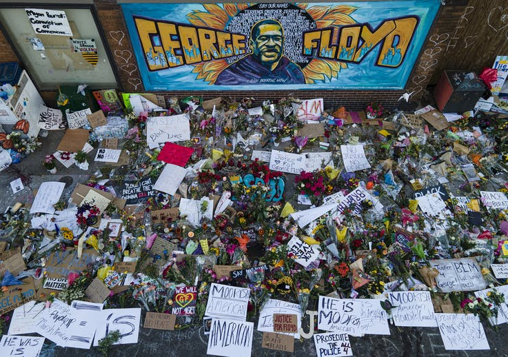 George Floyd Memorial Image Credit: Aaron Levinsky, Star Tribune