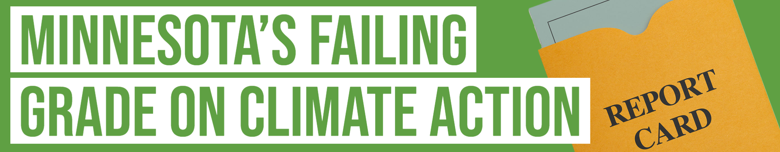 Minnesota's failing grade on climate action