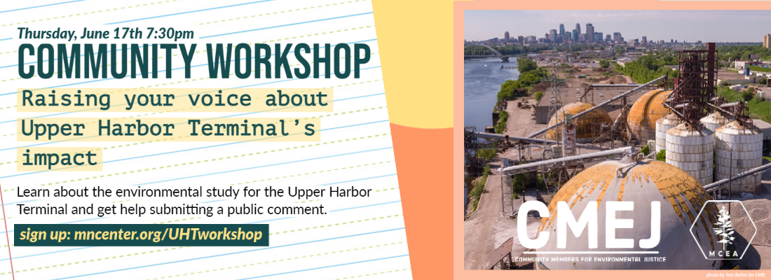 Upper Harbor Terminal Community workshop