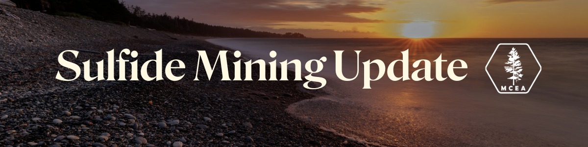 words sulfide mining update over pebble beach at sunset