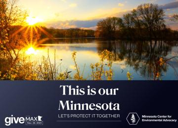 this is our minnesota graphic with sunrise