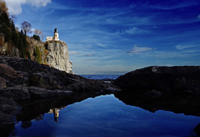 Split Rock light house on Lake Superior