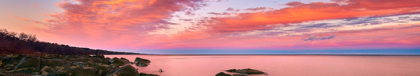 Lake superior sunrise