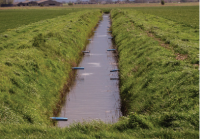 image of drainage ditch