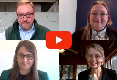 webinar screenshot of panelists
