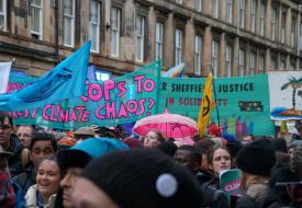 Glasgow protest