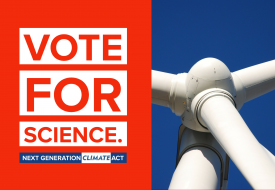 vote for science - next generation climate act