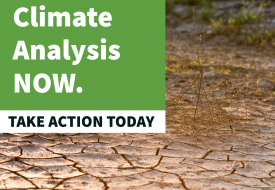 climate analysis now. Take action today