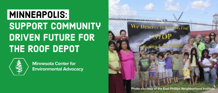 Minneapolis: support community-driven future for the Roof depot